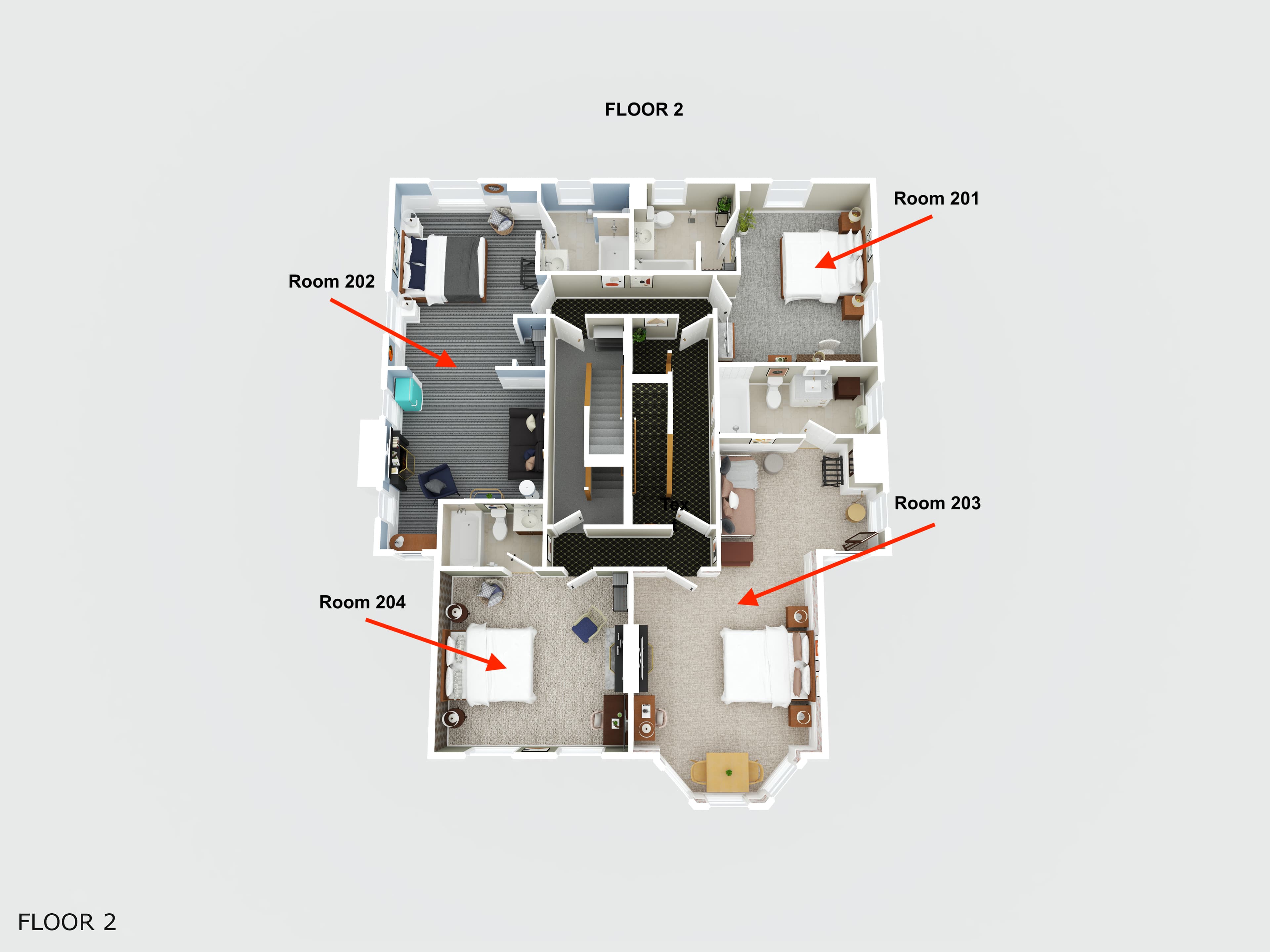Floor Plan - 2nd Floor